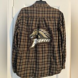 Western Michigan University flannel shirt